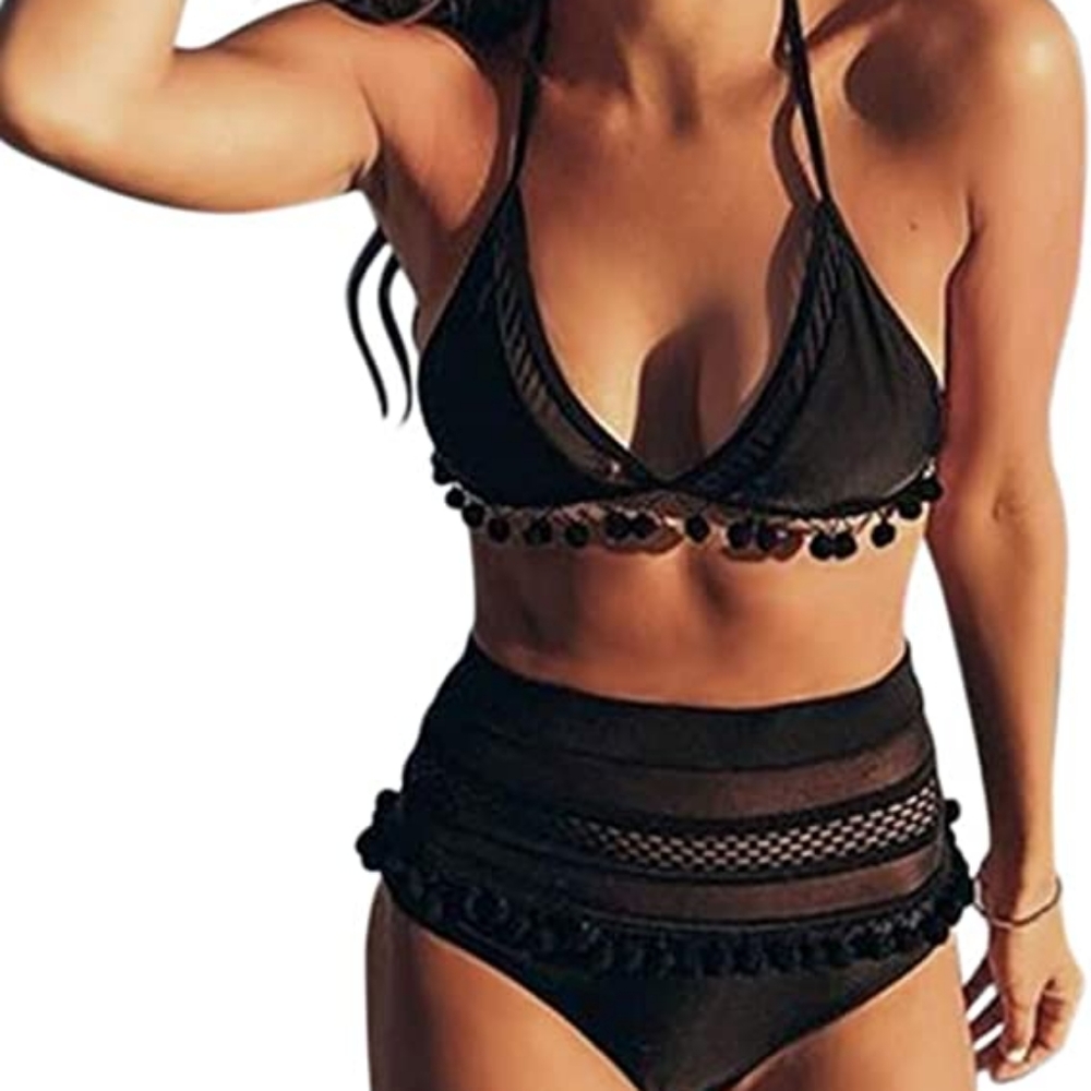 Amora High Waist Two Piece Bikini